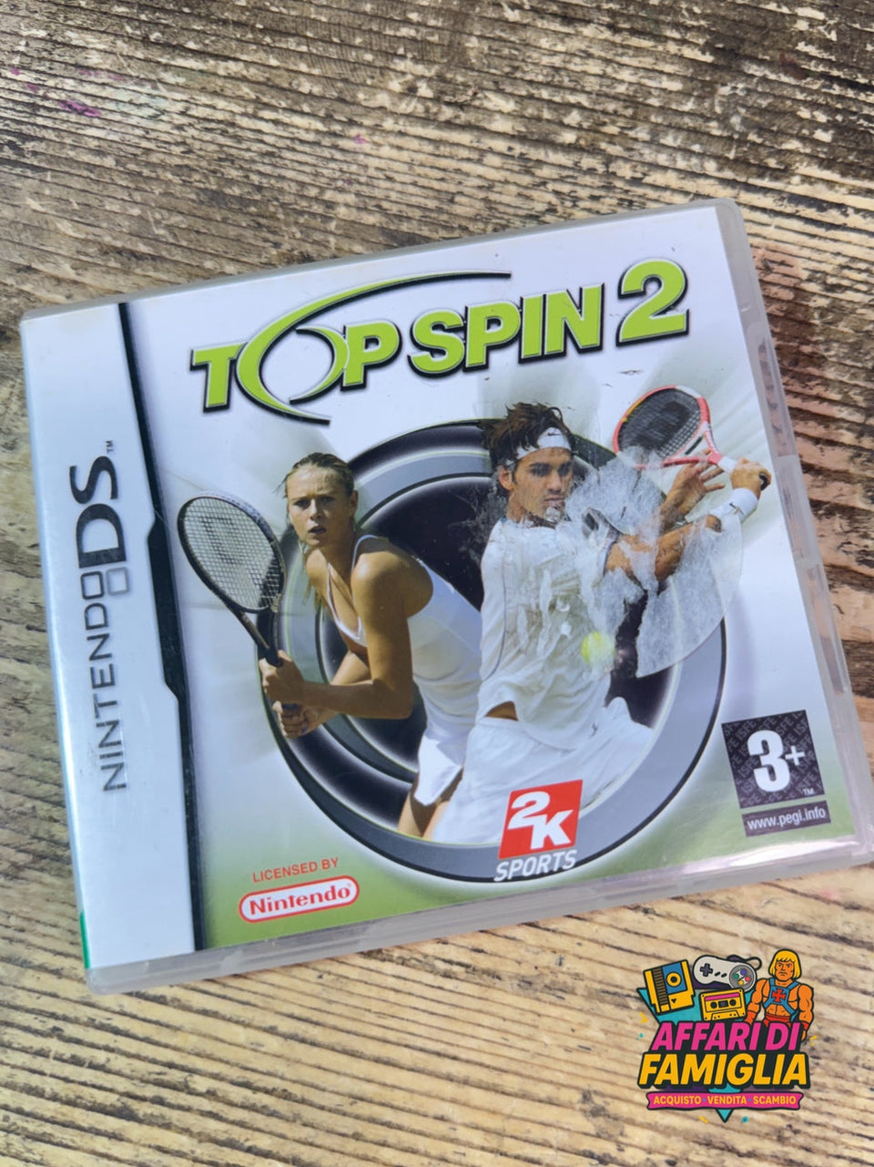 Gioco nintendo ds top spin 2