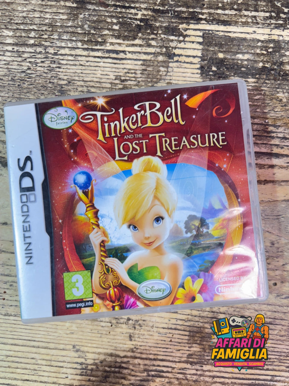 Gioco nintendo ds tinker bell lost treasure