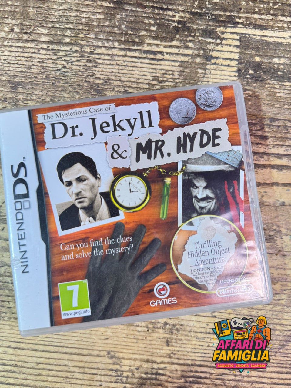 Gioco nintendo ds dr jekyll e mr hyde