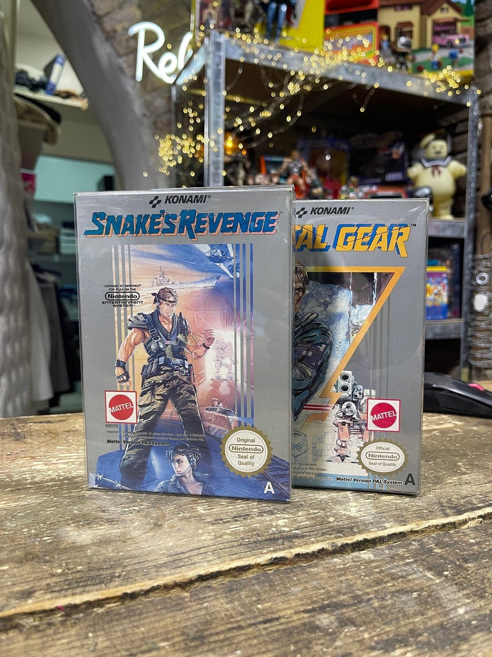 Gioco nintendo nes metal gear snake revenge brand new