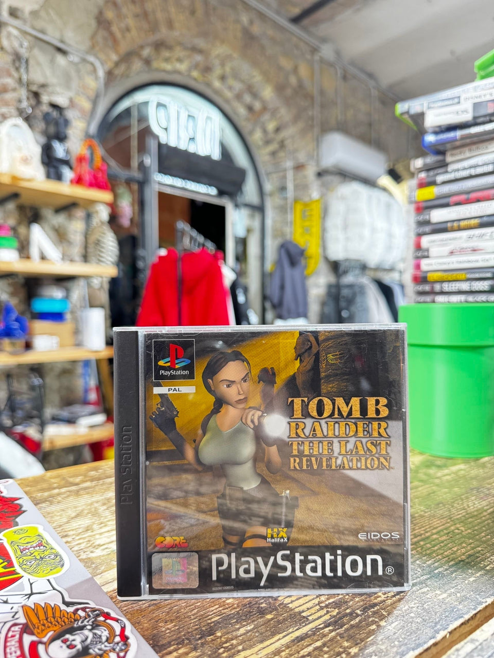 tomb raider: the last revelation ps1 Playstation pal cib
