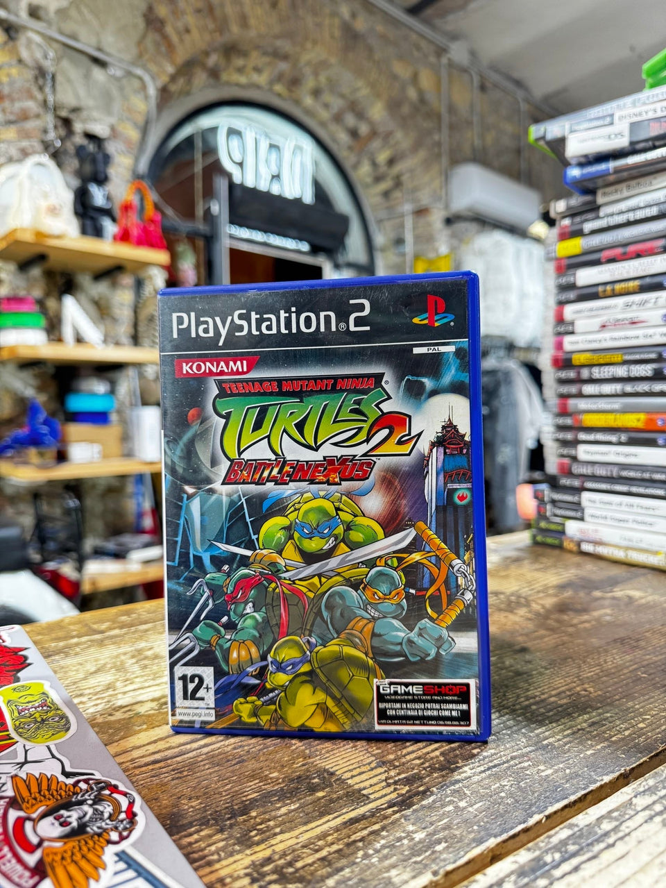teenage mutant ninja turtles 2 battlenexus ps2 Playstation 2 pal