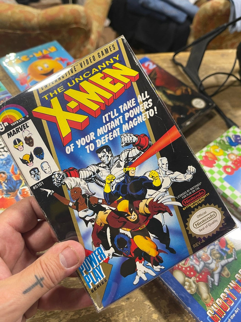 Gioco nintendo nes xman