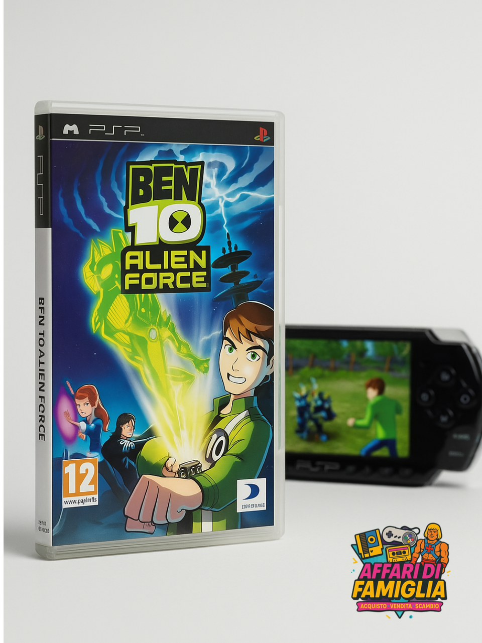 Gioco psp ben 10 Alient Force completo
