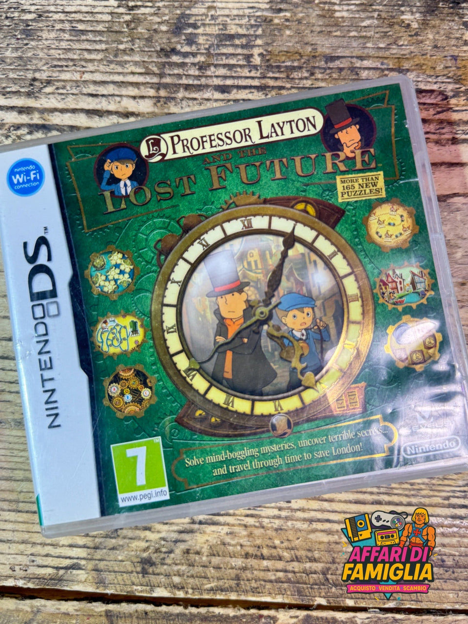 Gioco nintendo ds professor layton lost future