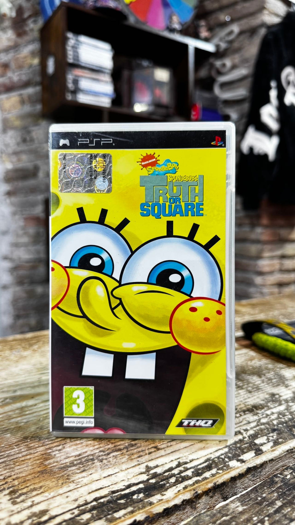 Gioco sony psp spongebob's truth or square