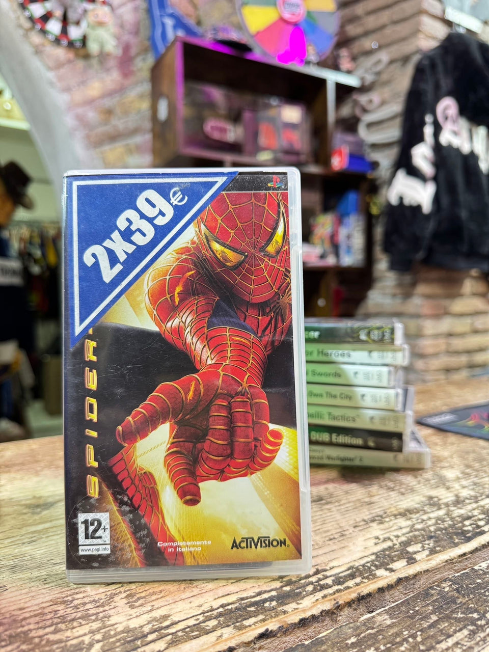 Gioco sony psp pal spider-man 2