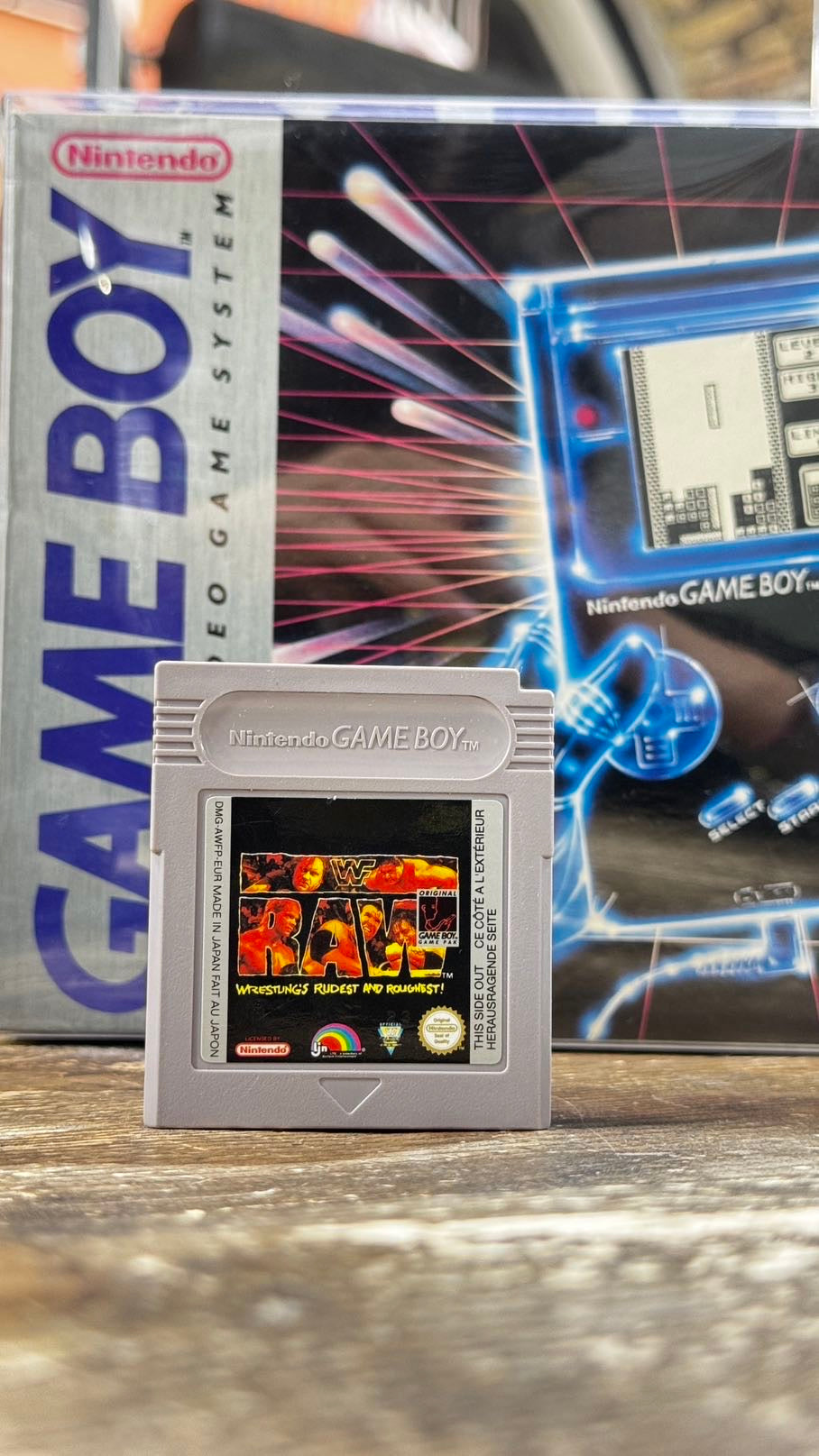 Wwf raw game boy gb loose