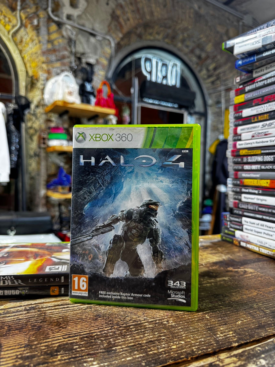 Halo 4 Xbox 360 pal no istruzioni