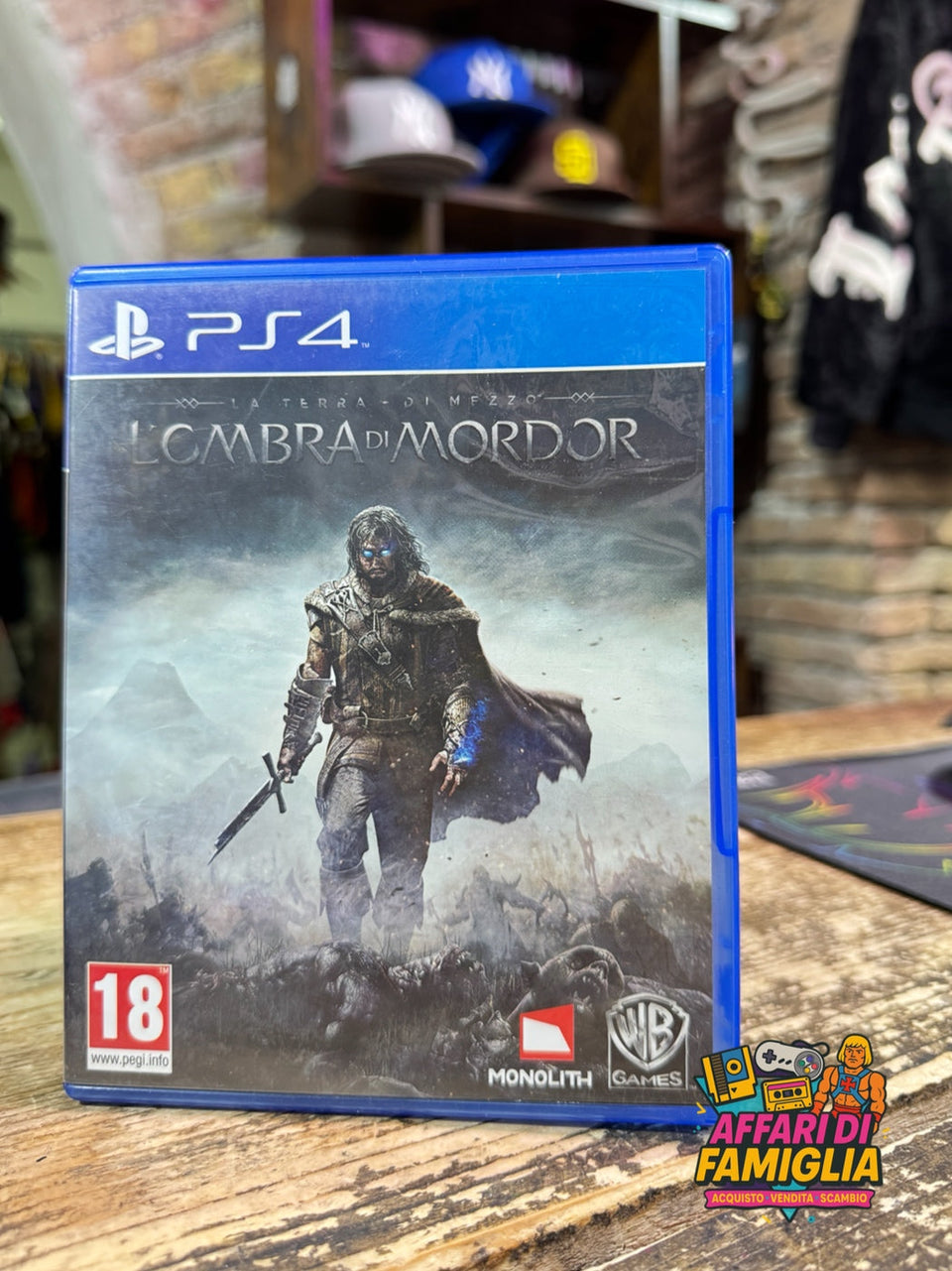 l'ombra di mordor ps4 Playstation 4
