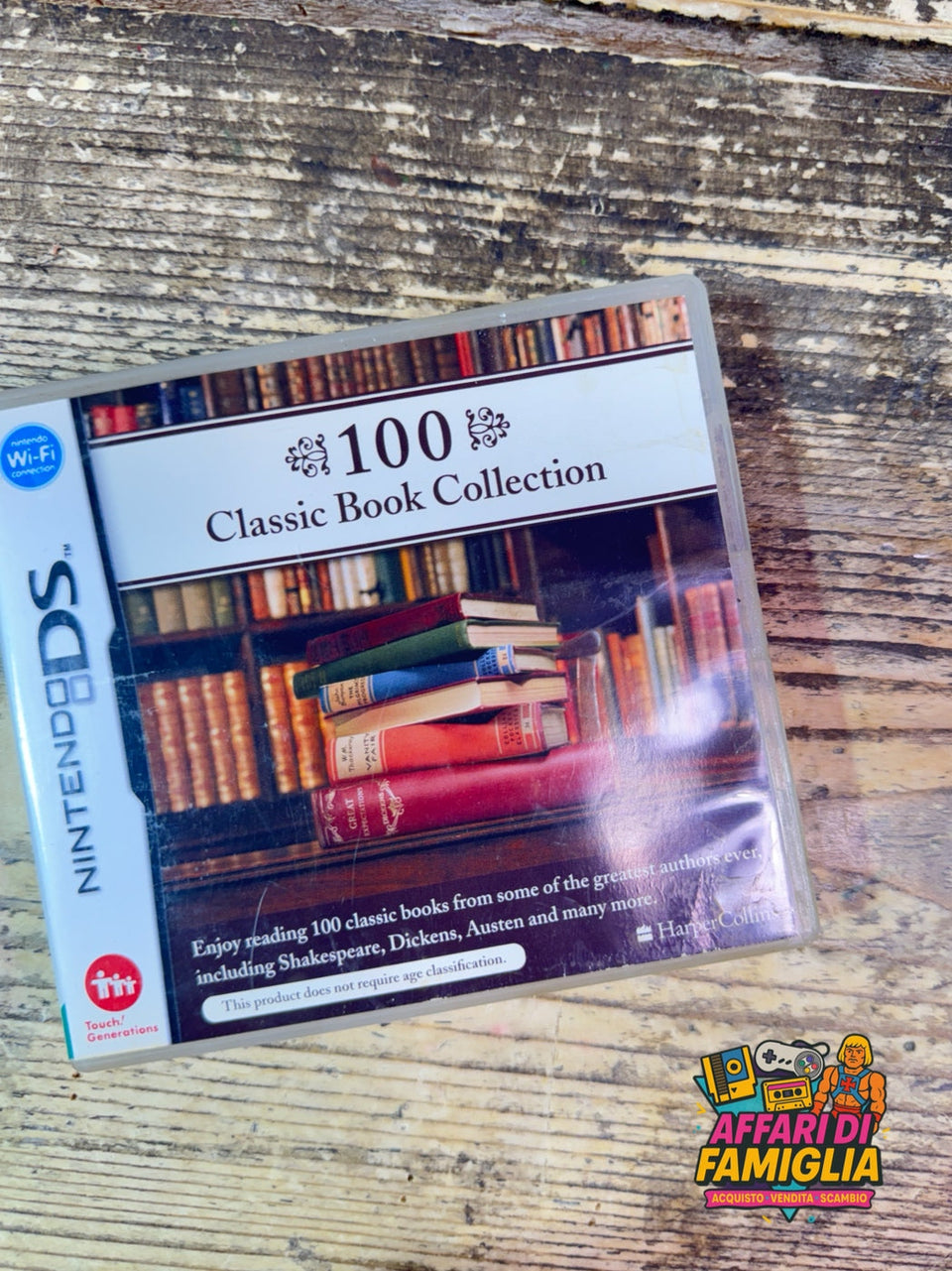 Gioco nintendo ds 100 classi book collection