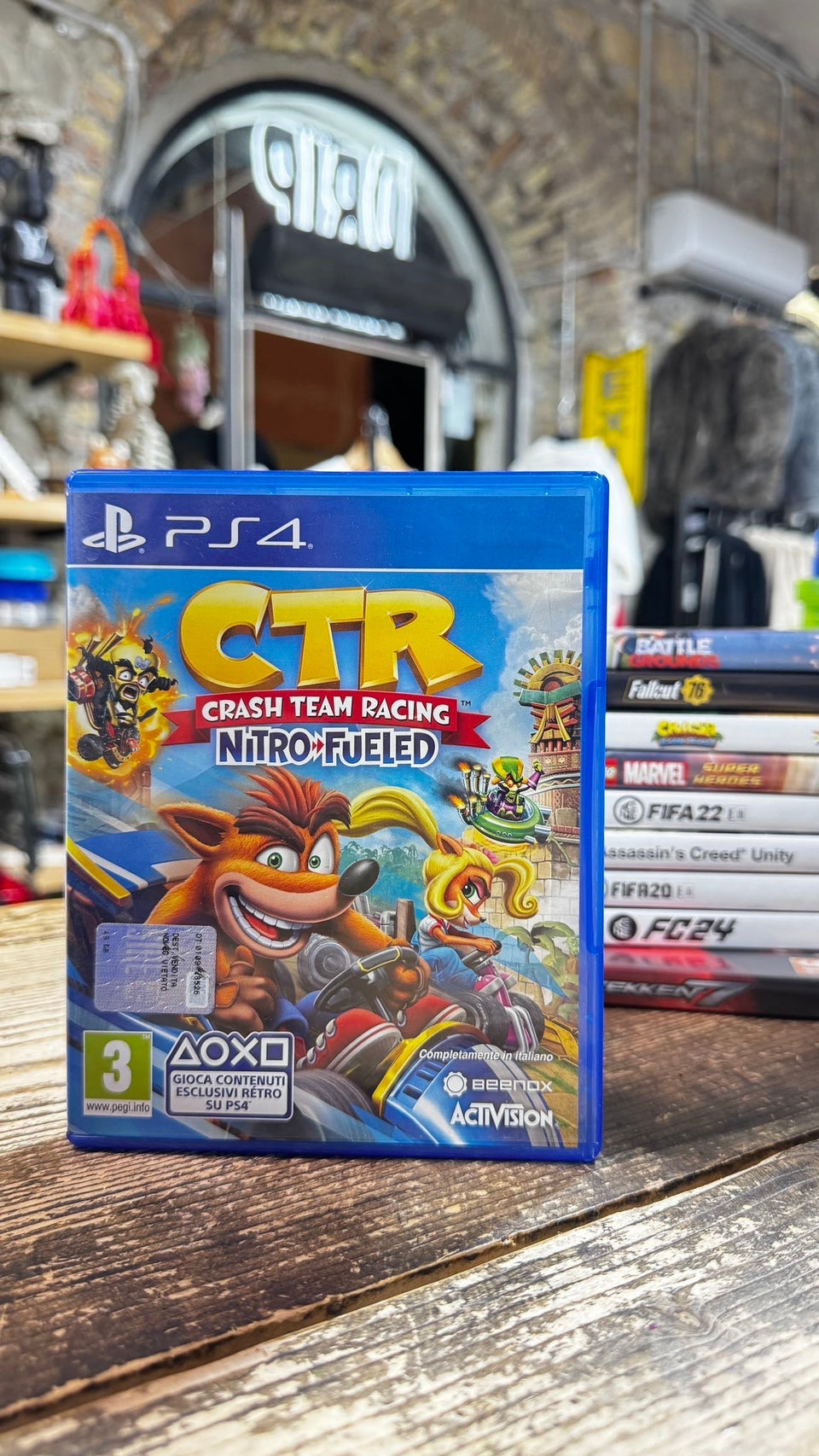 crash team racing  nitro fueled ps4 Playstation 4 pal