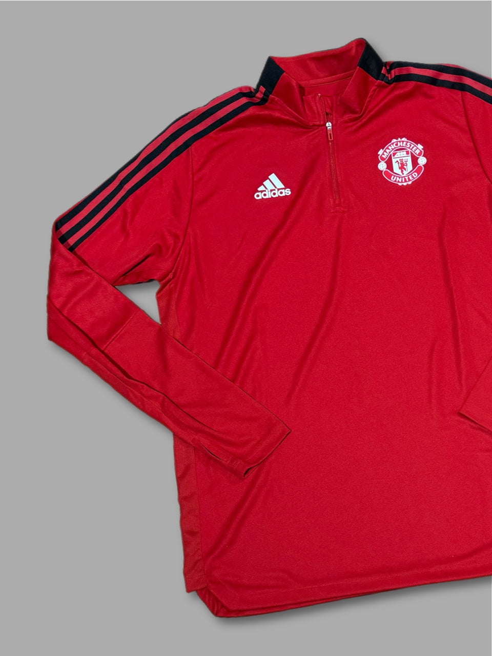 Maglia zip calcio Manchester tg XL