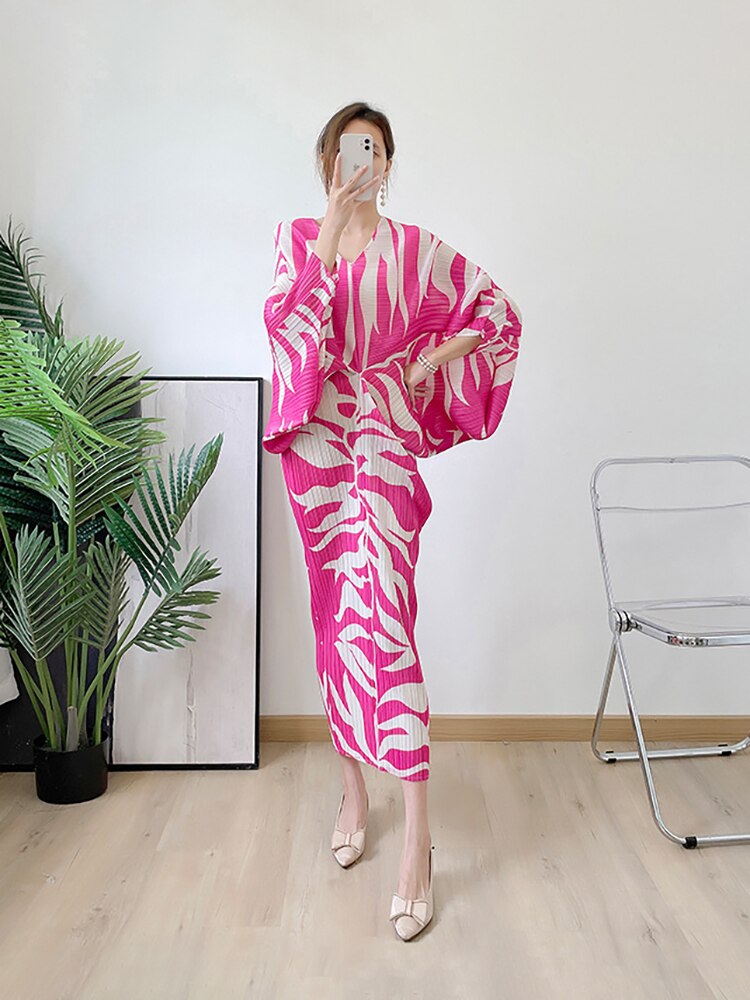 Abito lungo jungle donna