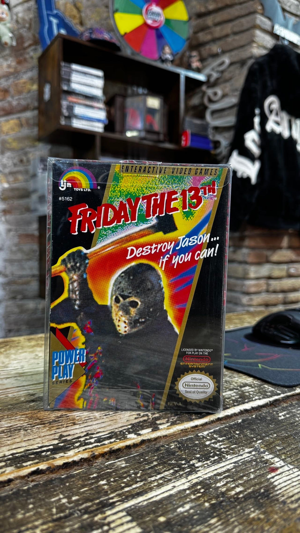 Gioco nintendo nes friday the 13th