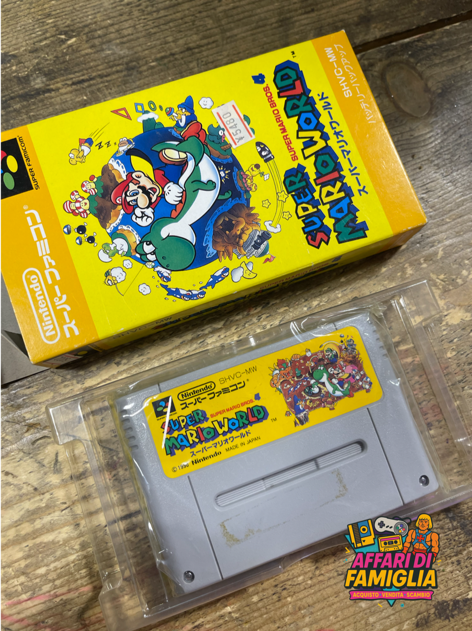 Gioco Super Mario World – Super Famicom (Jap, 1990)