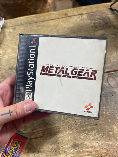 Gioco Metal Gear Solid Sony Playstation ntsc Retrogame
