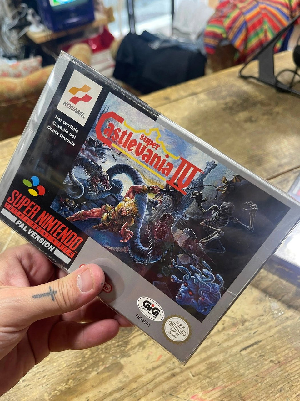 Gioco Super Nintendo Super Castlevania 4