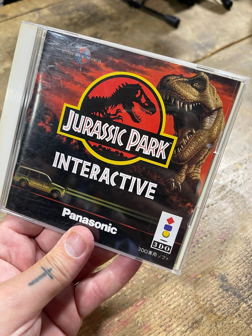 Gioco panasonic jurassic park 3DO