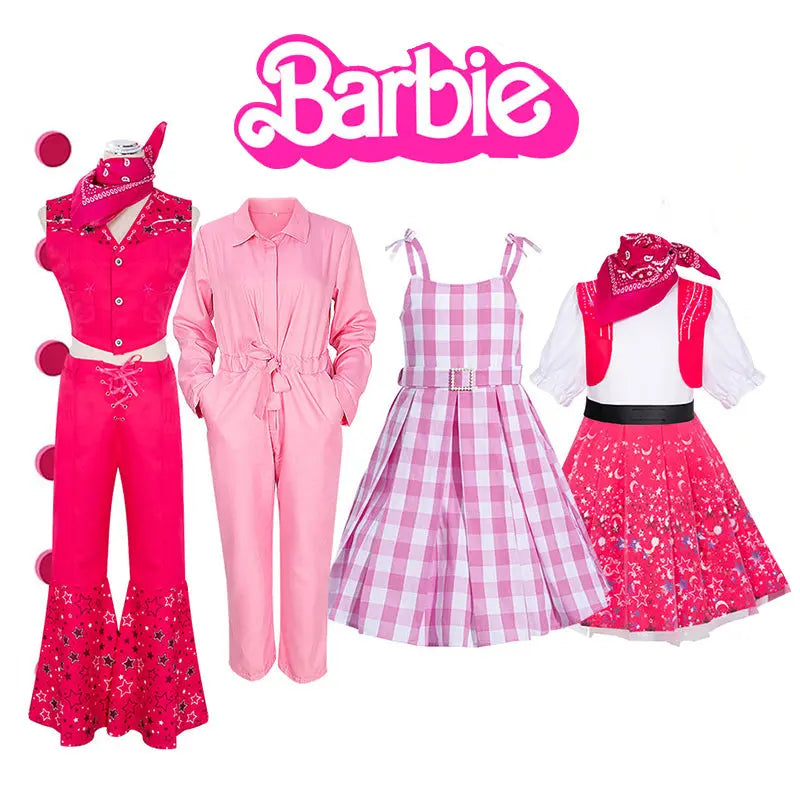 Halloween movie Barbie cosplay costume live action movie