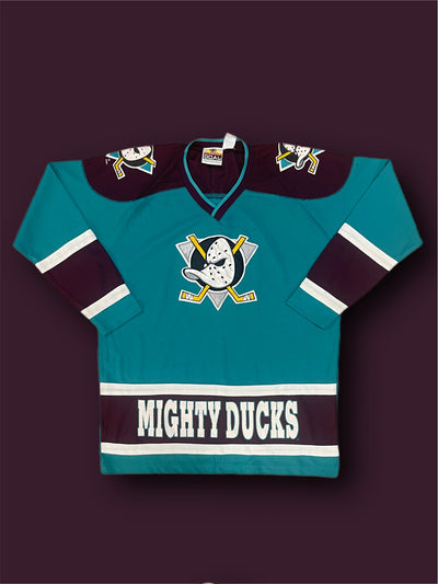 Maglia Hockey Mighty Ducks NHL vintage tg L Thriftmarket BAD PEOPLE