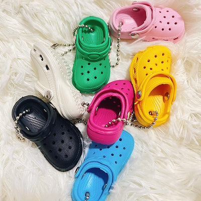 Cute 3D Little Croc Shoe Keychain MUST HAVE BAD PEOPLE
