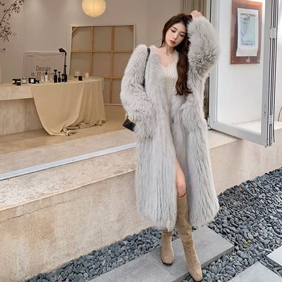 Cappotto lungo eco pelliccia donna MUST HAVE BAD PEOPLE