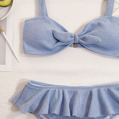 Due pezzi costume ruffle donna MUST HAVE