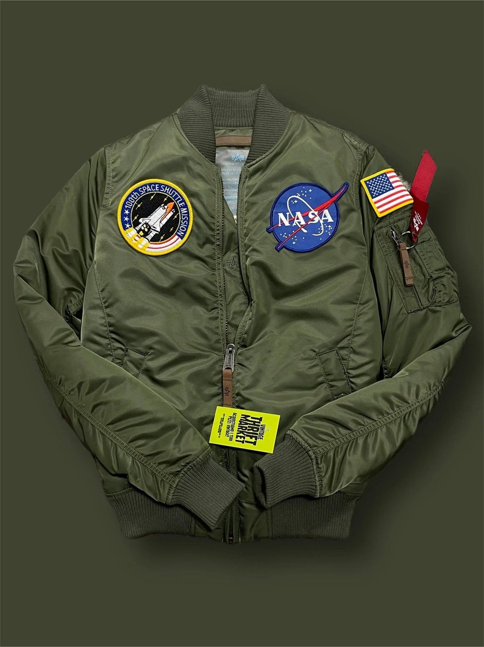 Bomber verde Nasa Alpha Industries