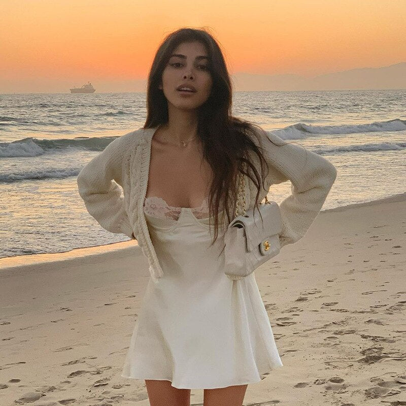 Abito Abbie corto romantic donna