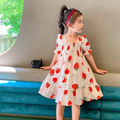 Abito fragole kids girl KIDS
