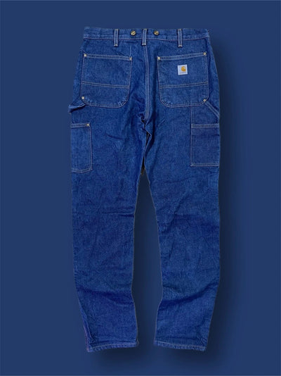 Pantalone jeans Carhartt vintage tg 34x34 blu Thriftmarket