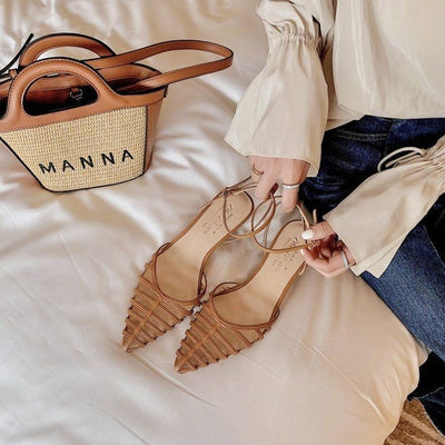 Scarpa gabbia donna con tacco Auburn MUST HAVE