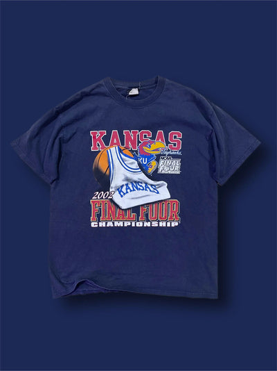 T-shirt NBA Kansas Final Four 2002 vintage tg XL Thriftmarket